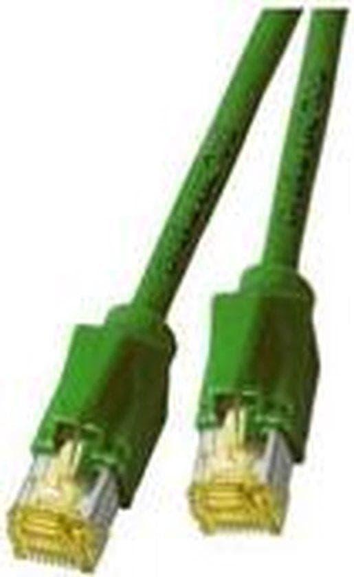 Producent: EFB Elektronik RJ45 patchkabel S/FTP, Cat.6A, TM31, UC900, 2m, grøn Cat.6A RJ45 patchkabel fremstillet i Europa sikrer meget gode egenskabe