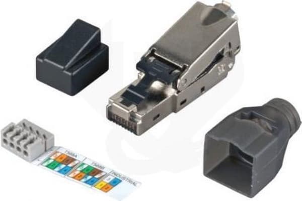 Professionelt feltstik RJ45 CAT 6 - CAT 6A