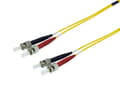 Miniatyrbillede 1 af 2: Udstyr 252232 Fiberoptisk kabel 2 m OS2 ST Gul