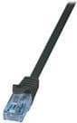 LogiLink Home EconLine - Patch -kaapeli - RJ-45 (M) - RJ-45 (M) - 7,5 m - UTP - CAT 6a - Musta