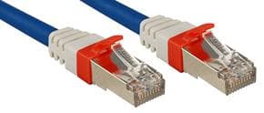 Lindy Cat.6 (A) SSTP / S/FTP PIMF Premium 1,0 m verkkokaapeli 1 m sininen