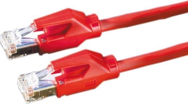 Draka Comteq HP-FTP Patch-kaapeli Cat6, punainen, 2m 2m punainen verkkokaapeli