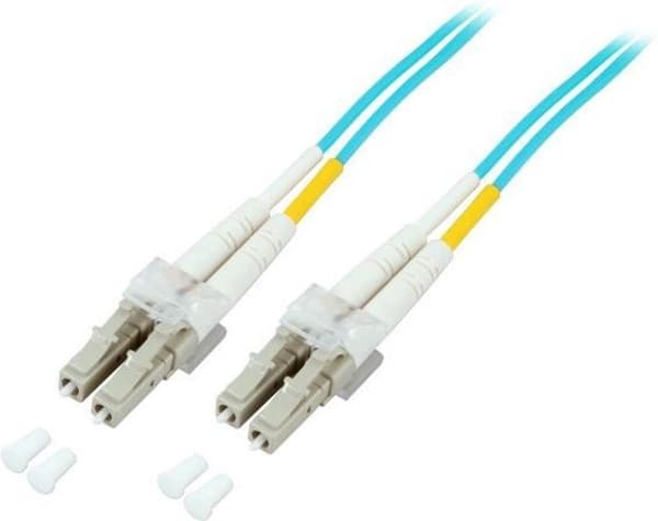 EFB Elektronik O0312.1 Fiberoptik Fiberoptik Anslutningskabel [1x LC-kontakt - 1x LC-kontakt] 50/125 µ Multimode OM3 1,00 m