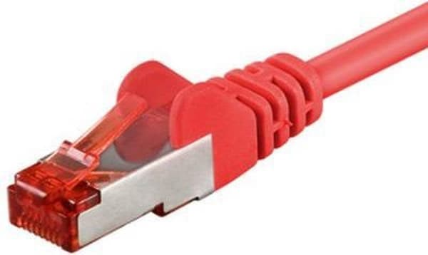 Wentronic 68280 - Cat 6 UTP kabel - RJ45 - 3 m - Rød