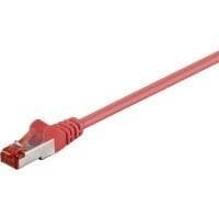 Wentronic goobay - Patch-kaapeli - RJ-45 (M) - RJ-45 (M) - 15 cm - SFTP, PiMF - CAT 6 - halogeeniton, pyöreä, säikeinen - punainen (92458)