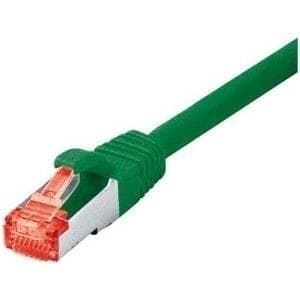 Tecline Fröhlich + Walter - patchkabel - RJ-45 (M) - RJ-45 (M) - 10 m - SSTP-kabel - CAT 6 - halogenfri - grön (71510G)
