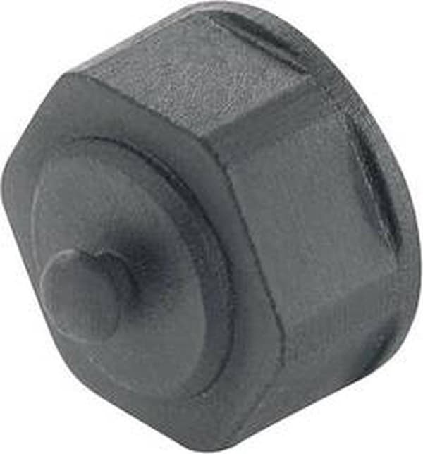 Telegärtner H80030A0004 STX V1 støvhætte til flanger variant 1 Sort 1 stk.