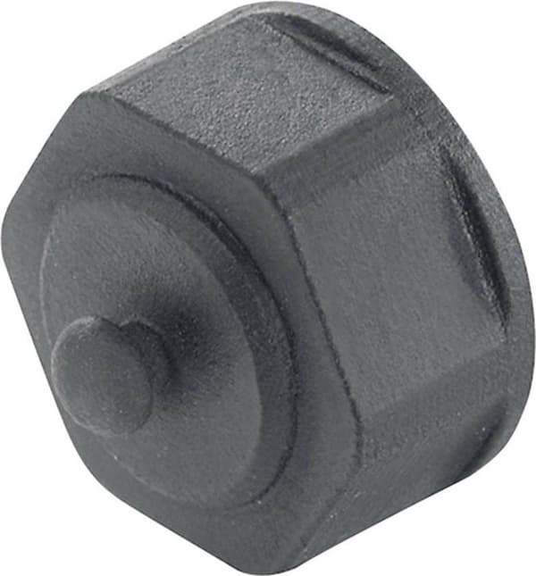 Telegärtner H80030A0004 STX V1 støvhætte til flanger variant 1 Sort 1 stk.