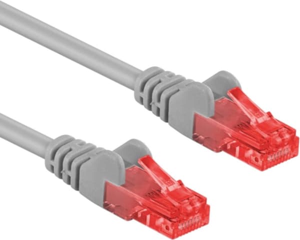 Wentronic CAT6 Verkkokaapeli - RJ45 - Harmaa - 20 m