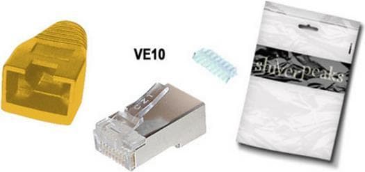 shiverpeaks BS72057-Y-10 Wire Connector RJ-45 Yellow (BS72057-Y-10)