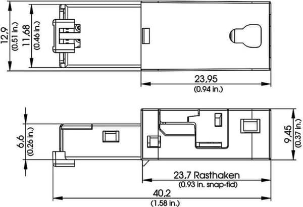 Telegärtner J80026A0002 STX V1 RJ45 stikelement Kat.6A J80026A0002 Stik, lige Antal ben: 8P8C 1 stk.