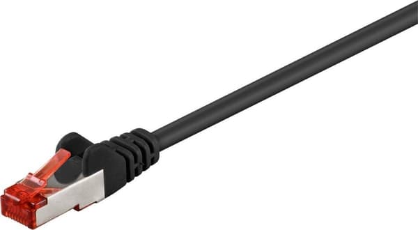 Goobay S/FTP netværkskabel sort - CAT6 / LSZH - 7,5 meter