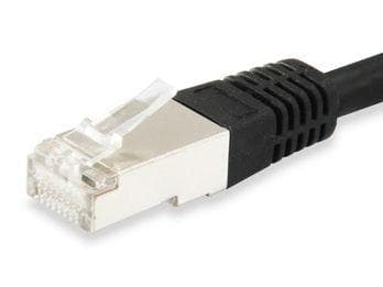 Varusta 605697 verkkokaapeli 0,5 m Cat6a S/FTP (S-STP) Musta