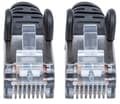 Pikkukuva 3 / 4: Intellinet 318792 verkkokaapeli Cat6A SFTP 100% kupari RJ-45 uros/RJ-45 uros 3 m musta