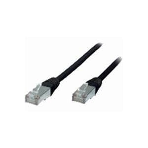 ShiverPeaks Helos - Patch-ledning - RJ-45 (M) - RJ-45 (M) - 0,25 m - FTP-kabel - (Kategori 5e) - Sort (034195)