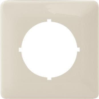 Planmonteringsramme til datastik, ren hvid RAL 9010 (20400R)