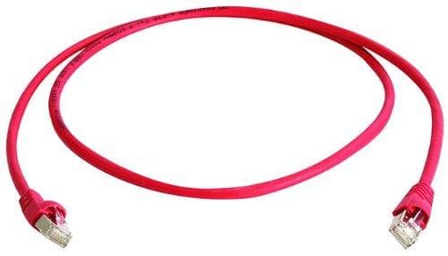 TELEGÄRTNER L00000A0232 patchkabel "Cat.6A (dyb), S/FTP", 0,25m rød