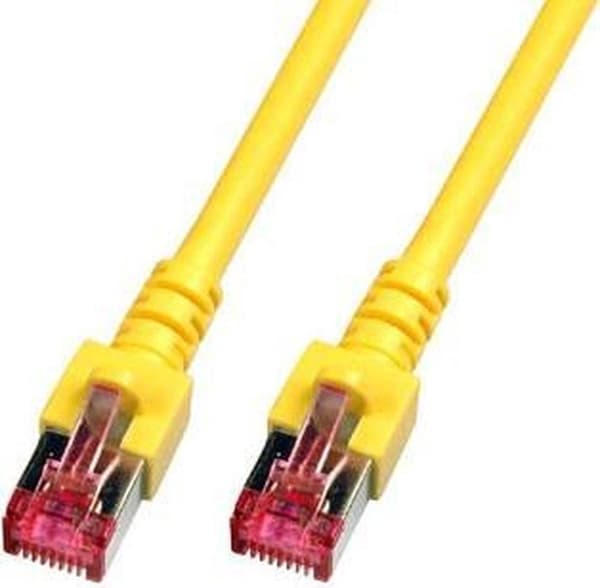 Techtube Pro - Internetkabel S/FTP CAT6 - gul - 2 meter