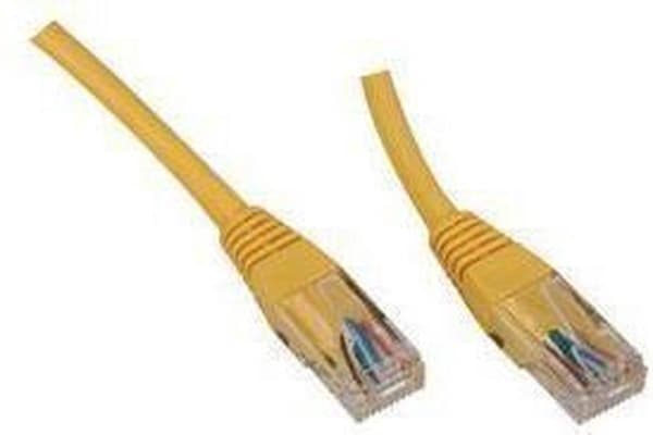 Techtube Pro - Internetkabel UTP CAT.5e - gul - 7,5 meter