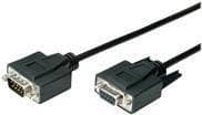 Värde RS232 kabel 9-polig ST-BU, 1,0 m