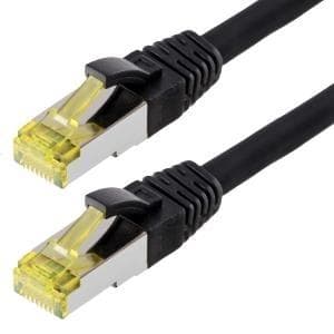 Herweck Helos - patchkabel - RJ-45 (M) - RJ-45 (M) - 1,5 m - SFTP-kabel - CAT 6 - svart (118157)