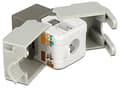 Miniatyrbillede 2 af 3: Delock Keystone RJ45-stik > LSA-værktøjsfri Cat.6 UTP grå