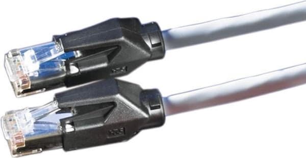 Draka UC400 premium HP-U/FTP CAT6 Gigabit verkkokaapeli / harmaa - 1 metri