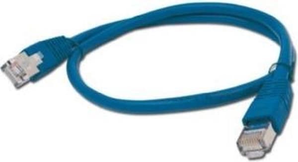 CablExpert PP6-0.5M/B - Netværkskabel, FTP Cat6, blå