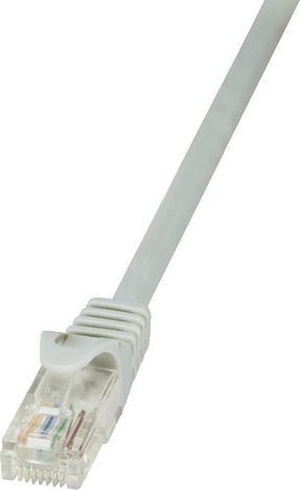 LogiLink 10m RJ45 CAT 5e netværkskabel Cat5e U/UTP (UTP) Grå