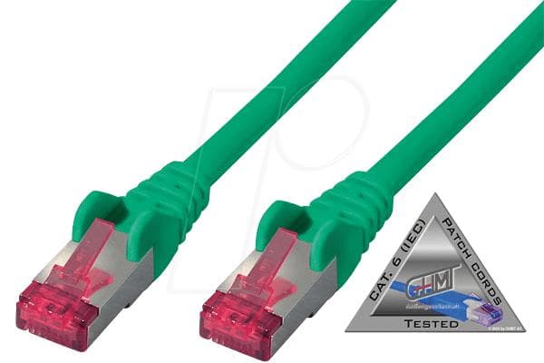 shiverpeaks patchkabel S/FTP Cat.6A PIMF grøn 1,5m (BS75711-A1.5G)