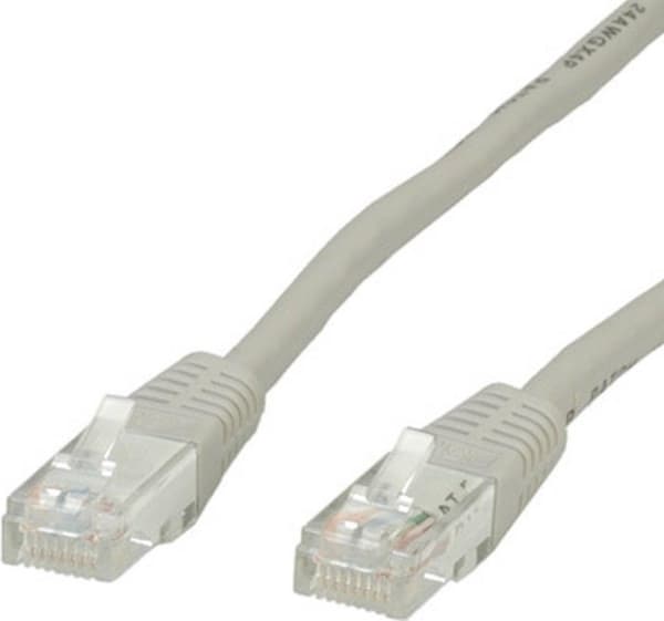 VALUE UTP patch -kaapeli Cat6 harmaa 3m