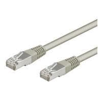 Wentronic Goobay CAT 5e patchkabel, SF/UTP, grå, 3 m - CCA blandet kobber (50146)