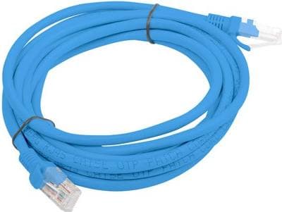 lanberg PCU5-10CC-0300-B netværkskabel Cat.5E Utp, 3m blå