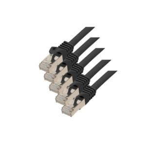 S-Conn RJ45-RJ45 - mm - 0,5 m - RJ-45 - RJ-45 - uros/uros - kulta - Cat.7 raakakaapeli - S/FTP (S-STP) (75511-0,5S-SET5)