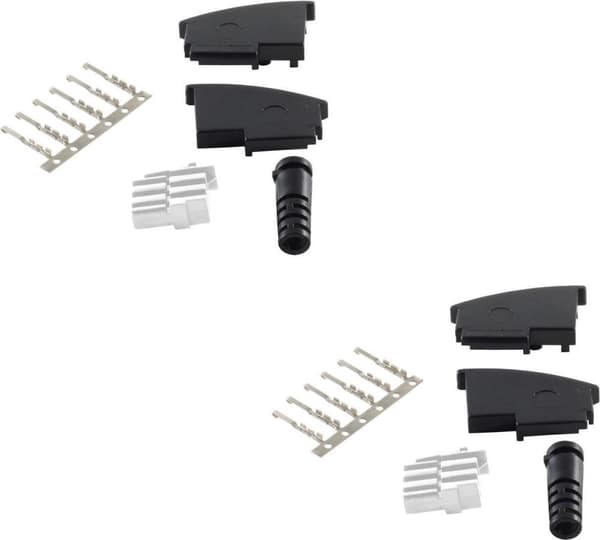shiverpeaks BS72020-SET2 ledningsstik TAE N Sort (BS72020-SET2)