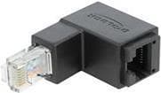 DeLOCK - Netværksadapter - RJ-45 (M) vinklet ned til RJ-45 (W) lige - UTP - CAT 6