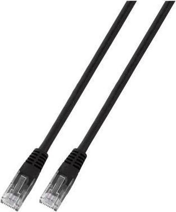 Techtube Pro - Internetkabel UTP CAT6 - sort - 3 meter