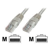 DIGITUS Ecoline - välikaapeli - RJ-45 (M) - RJ-45 (M) - 5,0 m - UTP - CAT 5e - taittumissuojalla - harmaa (DK-1512-050)