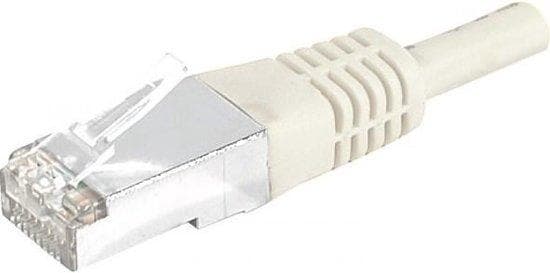 Patchkabel S/FTP, PiMF, CAT.6, grå, 1,0 m patchkabel med særlig smal knækbeskyttelse (856846)