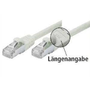 Tecline Fröhlich + Walter - Patch -kaapeli - RJ-45 (M) - RJ-45 (M) - 2 m - SFTP - CAT 5e - sileä, taittumissuojalla - harmaa (70802)