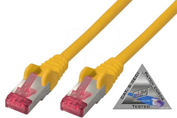 shiverpeaks BS75711-A0.25Y - 0,25m - Cat6a - S/FTP (S-STP) (BS75711-A0.25Y)