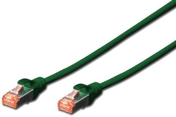 Digitus DK-1644-005/G - Verkkokaapeli - RJ45 - 0,5 m - Vihreä