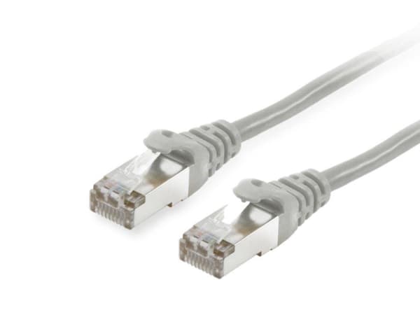 Udstyr 605500 - Netværkskabel - RJ45 - 1 m - Grå