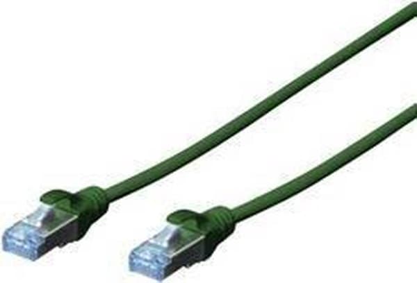 Digitus DK-1532-005/G - Verkkokaapeli - RJ45 - 0,5 m - Vihreä