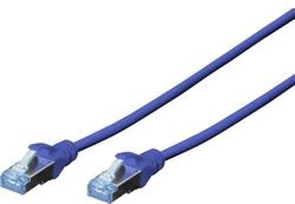 Digitus Patch Cable, SFTP, CAT5E, 3M, sininen verkkokaapeli Sininen