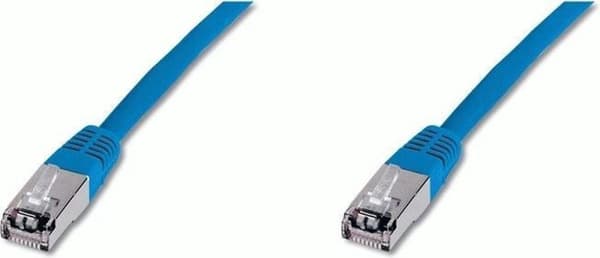 Digitus Patch Cable, SFTP, CAT5E, 3M, sininen verkkokaapeli Sininen