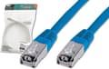 Pikkukuva 1 / 3: Digitus Patch Cable, SFTP, CAT5E, 3M, sininen verkkokaapeli Sininen