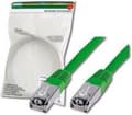 Miniatyrbillede 1 af 3: Digitus 3m Cat5e netværkskabel SF/UTP (S-FTP) Grøn
