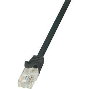 Logilink - Patchkabel - RJ-45 (M) - RJ-45 (M) - 7,5 m - UTP - CAT 5e - Sort (CP1083U)