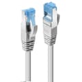 Miniatyrbillede 1 af 3: LINDY 47131 RJ45 Netværkskabel, patchkabel CAT 6A S/FTP 0,50 m Grå Snagless 1 stk.